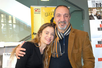 EnzoDeCamillis(presidente Sas) e  GiuliettaRevel (regista)